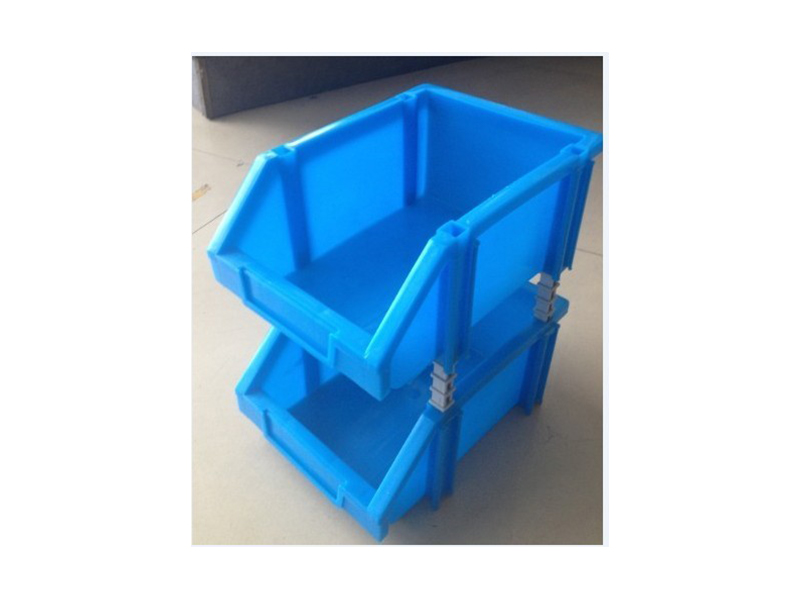 4#零件盒藍色實物圖片